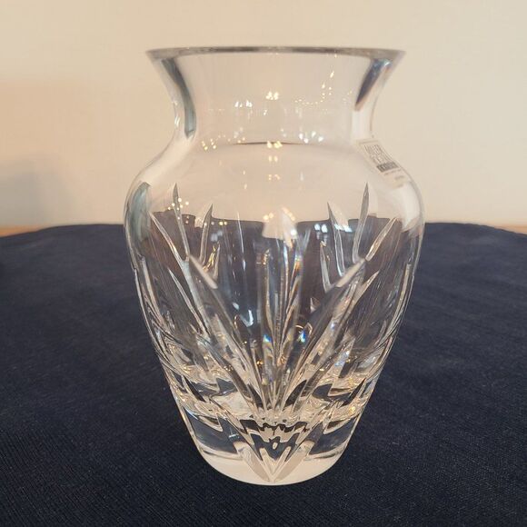 Miller Rogaska Crystal Covington Urn Vase 5" Full Lead Beautiful Crystal NIB NWT - Picture 6 of 14